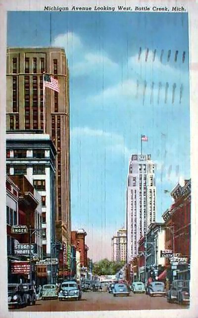 Strand Theatre - Old Postcard (newer photo)